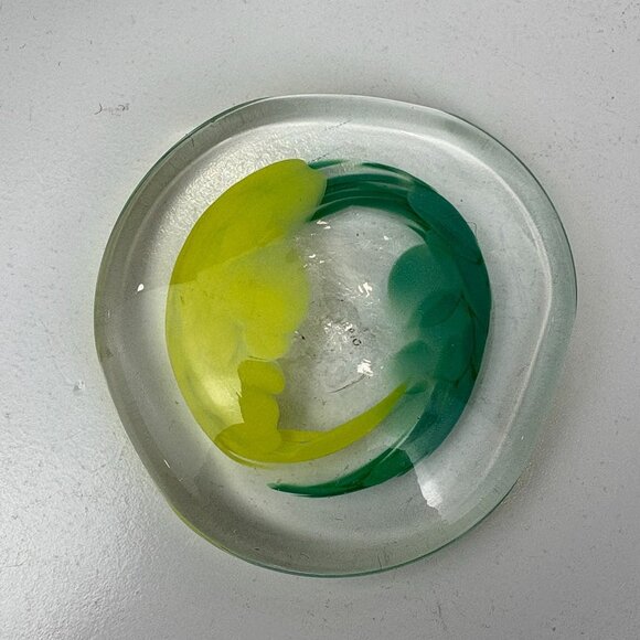 Gozo Glass Paperweight Island of Gozo (Malta) - Picture 2 of 5